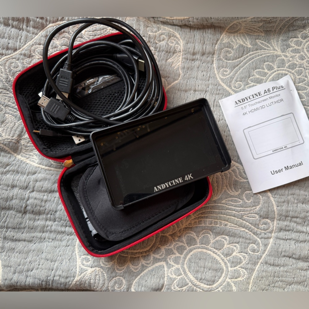 ANDYCINE A6 Plus 5.5" 4K HDMI In/Out 1920 X 1080 3D LUT Touchscreen Monitor